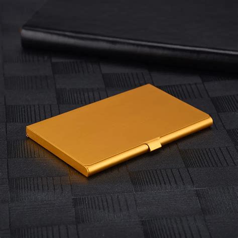 business card holder metal box|clever business card holder.